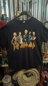 Def Leppard T-shirt Tour 2007 Black Graphic Anvil Tee Size XL - Concert Shirt  - Picture 1 of 6