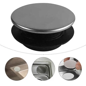 Cubiertas para orificios para fregadero de acero inoxidable para orificios para grifos de cocina 3 piezas - Imagen 1 de 12
