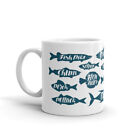 Fish Varieties Fishing Dad Uncle Son Gift High Quality 10oz Coffee Tea Mug #8151
