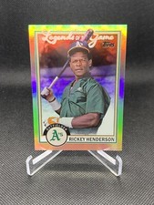 Rickey Henderson 2023 Topps Series 2 #LG-12 Legends of the Game Athletics HOF 