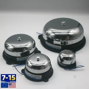 Timbre de alarma alta para puerta eléctrica 110V/220V CA 2/3/4/6 pulgadas para escuela, fábrica, etc. - Imagen 1 de 11