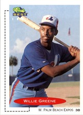1991 Classic/Best #350 Willie Greene