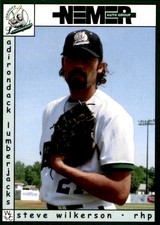 1999 Adirondack Lumberjacks Warning Track #8 Steve Wilkerson Tucson Arizona Card