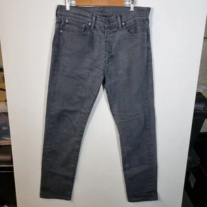 Levi 508 Regular Tapered Fit W34 L32 Black Jeans - Picture 1 of 10