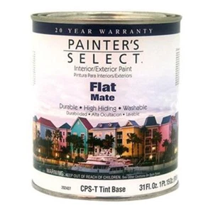 True Value Painters Select Quart Tint Base Interior Flat Acrylic Latex Paint - Picture 1 of 1