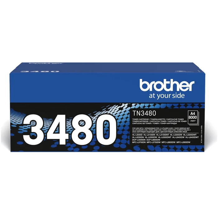 TONER ORIGINALE BROTHER TN-3480 PER DCP-L5500, MFC-L5750DW, MFC-L6900