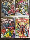 VISION And The SCARLET WITCH 1-4 Complete Limited Series - 1982 Marvel Comics