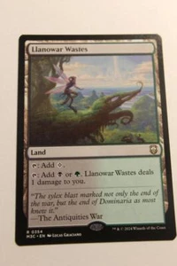 MTG Llanowar Wastes x1- -Modern Horizons 3 Cmdr-Near Mint - Picture 1 of 1