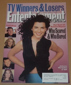 Entertainment Weekly June 7, 1996 - Julianna Margulies cover, Karina Gomez Ad - Picture 1 of 2