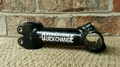 Odyssey "Quick Change" Stem 1-1/8" Threadless 6061 Aluminum 115mm Retro MTB 90's - Image 1 of 4