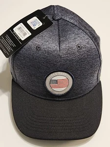 PGA Tour Americana Adjustable Golf Hat Cap Caviar Heather NWT - Picture 1 of 5