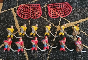 1971 Vintage Stiga Pro Hockeyspieler elektrische Tischhockey Spielfiguren 12 Stck. - Bild 1 von 10