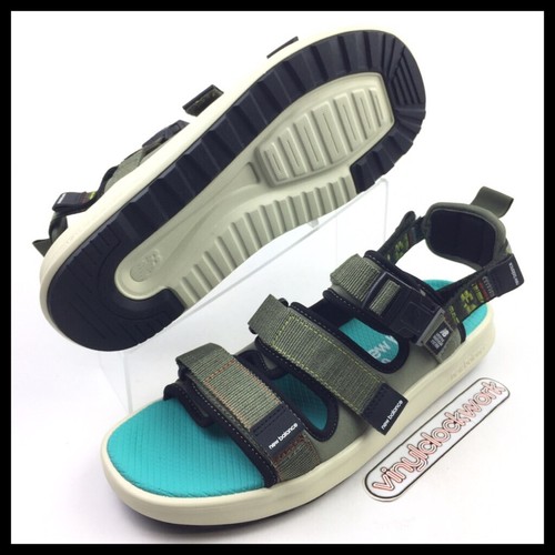 Sandali New Balance da uomo 11 750 SDL750TR cinturini verdi fibbia nuovi con scatola