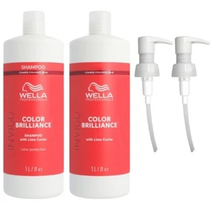 Wella Brilliance Coarse Shampoo & Conditioner 1000ml Free P&P - Picture 1 of 1