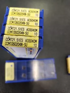 Sumitomo-ccmt 21.51es ac6040m inserts 10pc - Picture 1 of 1