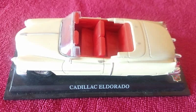 DIE CAST 1:43 Modellino " CADILLAC ELDORADO " DEL PRADO SCALA 1/43 Con Supporto  - Immagine 1 di 4