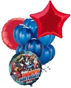 Avengers Assemble Marvel Balloon Package Birthday Party Decorations New - Picture 1 of 1