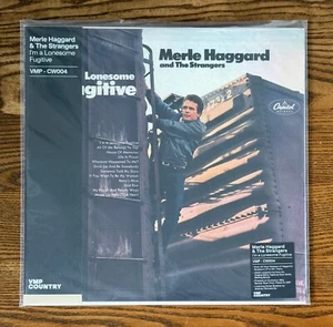 Merle Haggard and The Strangers I'm A Lonesome Fugitive VMP NEW Burgundy Vinyl - Picture 1 of 3