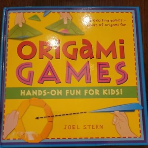 Origami Games: Hands-On Fun for Kids!: Origami Book with 22 Games, 21 Foldable - Picture 1 of 6
