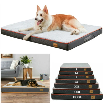 Hundebett Hundekissen Hundesofa orthopädisch Tierbett Hundematratze 7 Größen DHL - Bild 1 von 4