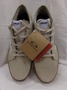 Mens Size 11 Oakley Suede Low Top Tan Sneaker Shoes NEW With Tags - Picture 1 of 6