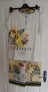 Ted Baker Pyjamas Size 14 Yellow Pyjama Set BNWT - Picture 1 of 10