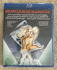 Meatcleaver Massacre (1977) Blu-ray Scream Factory *Ltd. to 1500* 70s Horror NEW - Bild 1 von 3