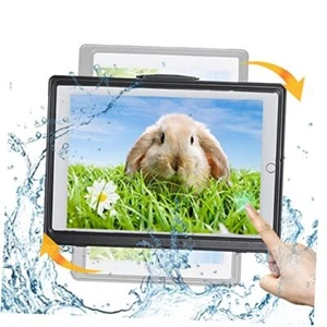 Shower Tablet Holder Waterproof 11 inches-rotatable-black-technology upgrade - Picture 1 of 7