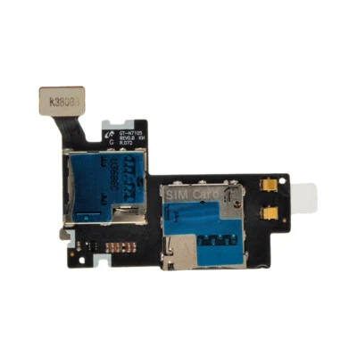 SIM Card Reader for Samsung Galaxy N7105 i317 T889 Note II Holder Slot Insert - Image 1 of 2