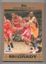 2007-08 Topps Basketball Gold #101 Tracy McGrady 1397/2007