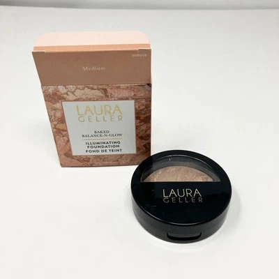 Laura Geller Baked Balance-N-Glow Illuminating Foundation Medium 0.28 oz - image 1 of 2