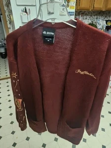 Harry Potter Gryffindor Women's Cardigan Sweater, Size Small - Picture 1 of 6