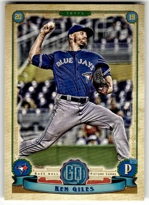 2019 Topps Gypsy Queen #281 Ken Giles Toronto Blue Jays Baseball - Image 1 of 2