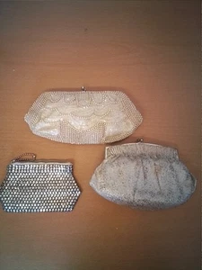 3 X Vintage Beaded, Sequinned Evening Bags - Picture 1 of 12