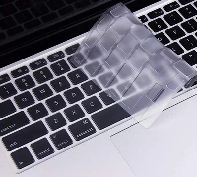 Ultra Thin Clear Keyboard Cover for Old Macbook Air 13 Inch A1466 A1369(Release  - Image 1 of 4