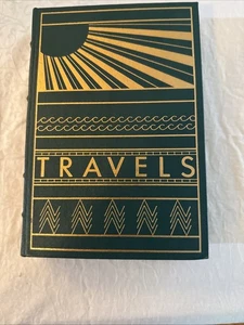 SIGNED ~ Travels by Michael Crichton ~ The Franklin Library ~ First Edition - Picture 1 of 14