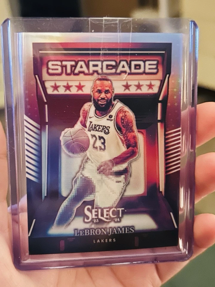 Lebron James Starcade Case Hit Ssp Panini Select Prizm 2023-24 Lakers - Image 1 of 1