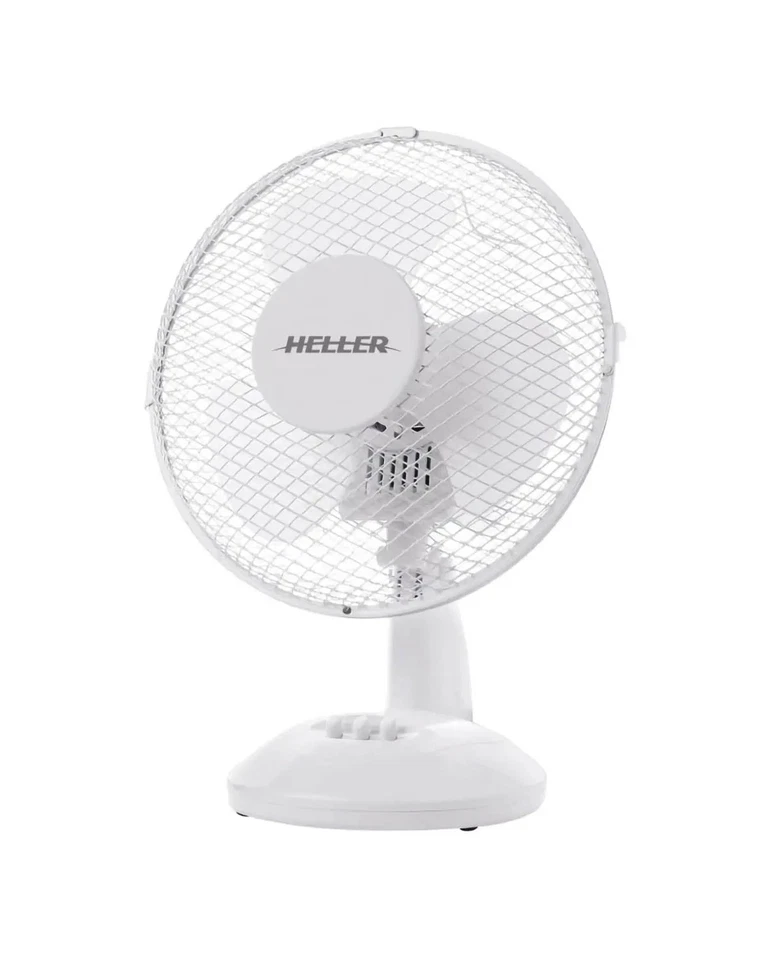 Heller 23cm Desk Fan - White - image 1 of 1