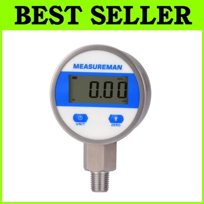 2-1/2" dial, Digital Industrial Pressure Gauge wit - Image 1 of 4
