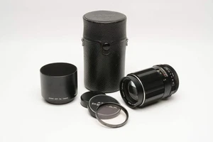 Pentax Super Takumar 135mm f3.5 M42 Mount lens, case, hood, caps, Mint - Picture 1 of 10