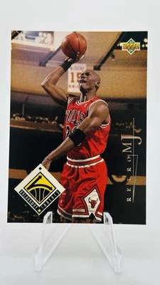 1998 Upper Deck MJ Career Collection Retro MJ Michael Jordan #42 HOF - Image 1 of 2