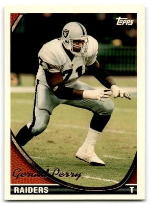 1994 Topps Gerald Perry Los Angeles Raiders #630 - Image 1 of 2