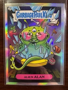 2024 Topps Chrome Spazzatura Secchio Bambini Rifrattore #R-283a Alien Alan (Art By Rory) - Foto 1 di 2