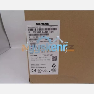 ONE NEW Siemens Frequency Converter 6SE6440-2AD25-5CA1 6SE6 440-2AD25-5CA1 - Picture 1 of 7