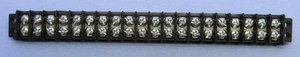 13-1420, Philmore 20 Position Dual Row Terminal Block Barrier Strip ~ 30A @ 300V - Picture 1 of 1
