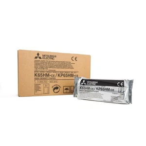 4x papel térmico Mitsubishi K65HM-CE / KP65HM-CE papel térmico - Imagen 1 de 1