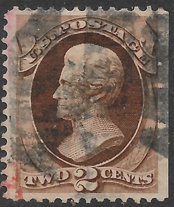 Estados Unidos #157 2c. Edición Jackson usada extra fina - Imagen 1 de 2