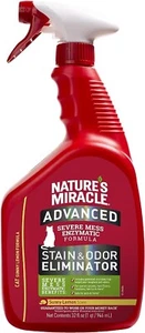 Natures Miracle Advanced Cat Stain & Odor Eliminator - Sunny Lemon Scent 946ml - Picture 1 of 8