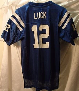 Camiseta de fútbol Andrew Luck Indianapolis Colts Reebok azul juvenil talla L 14-16 - Imagen 1 de 3