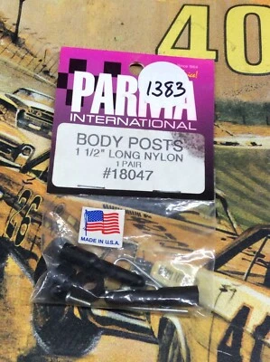 PARMA 18047  1 1/2” Long Nylon Body Post {1pr} NewInPack USA Shipped - Image 1 of 2